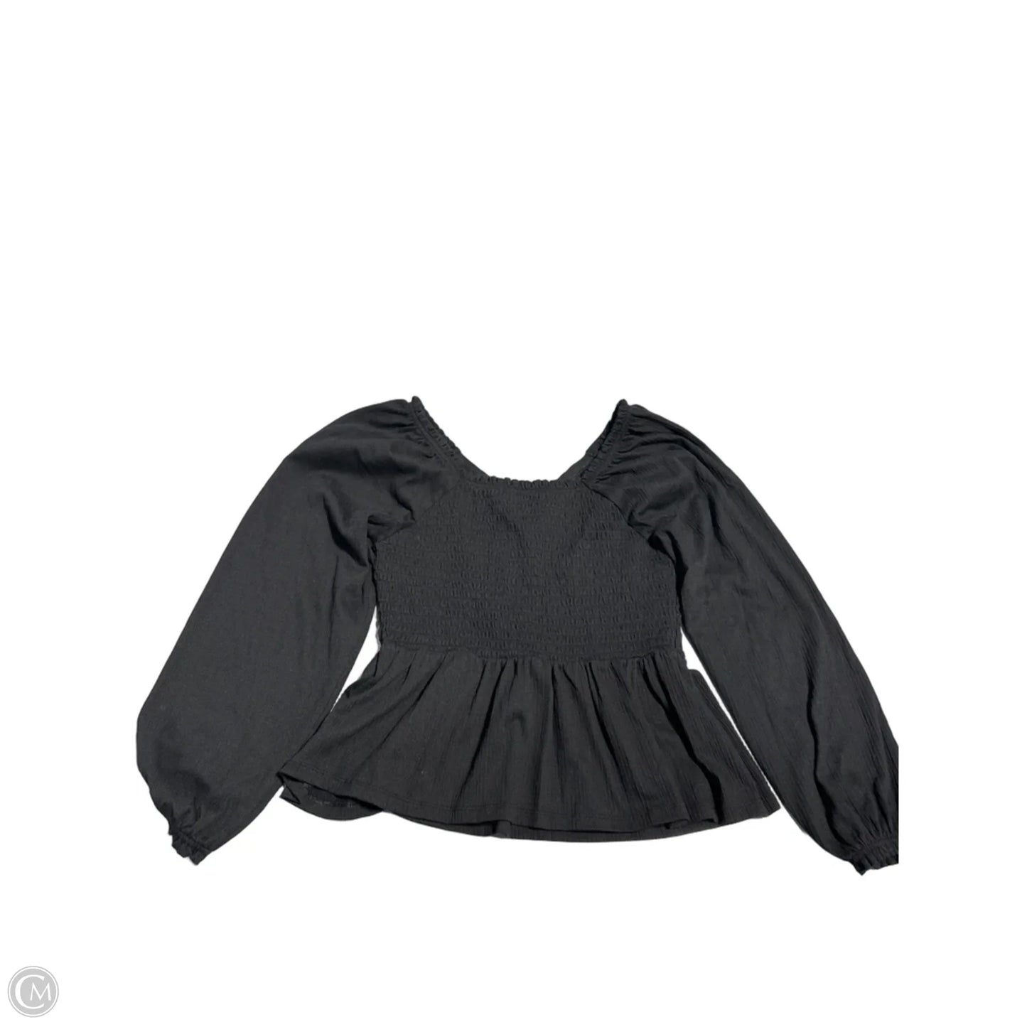 Top Long Sleeve By Old Navy In Black, Size: M
