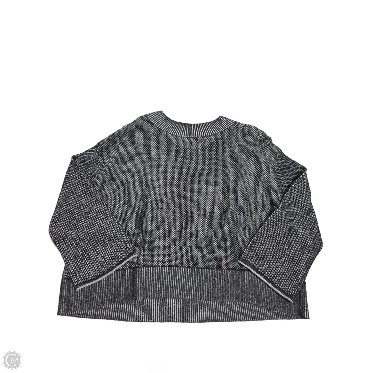 Sweater By Habitat In Black & White, Size: L