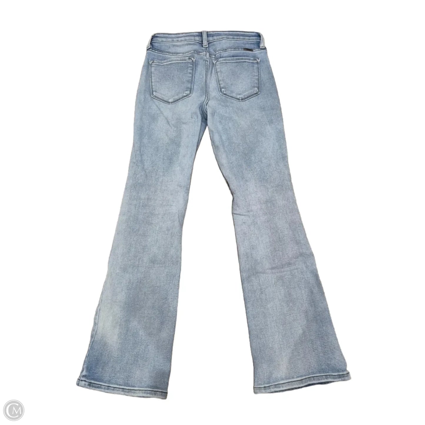 Jeans Flared By Kancan In Blue Denim, Size: 2