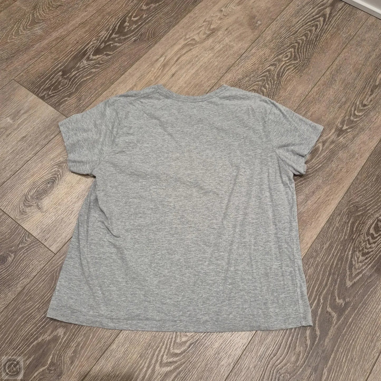 Top Short Sleeve Basic By Cme In Grey, Size: Xxl