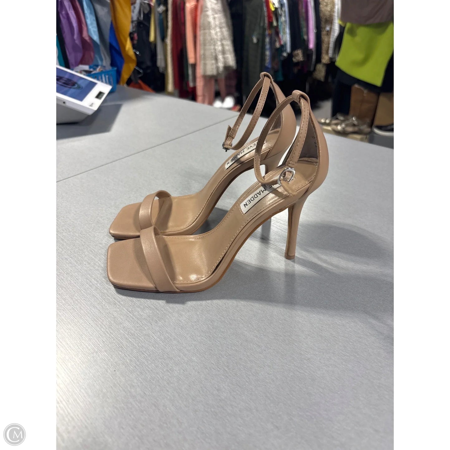 Shoes Heels Stiletto By Steve Madden In Tan, Size: 6.5