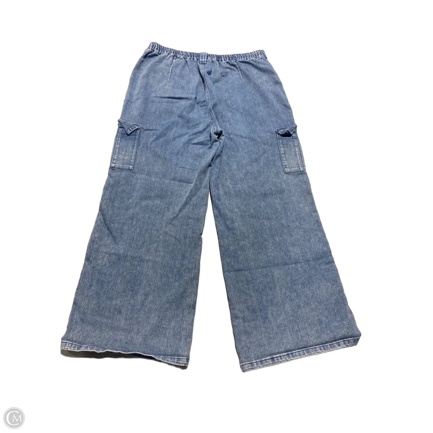 Jeans Wide Leg By Lush In Blue Denim, Size: 16