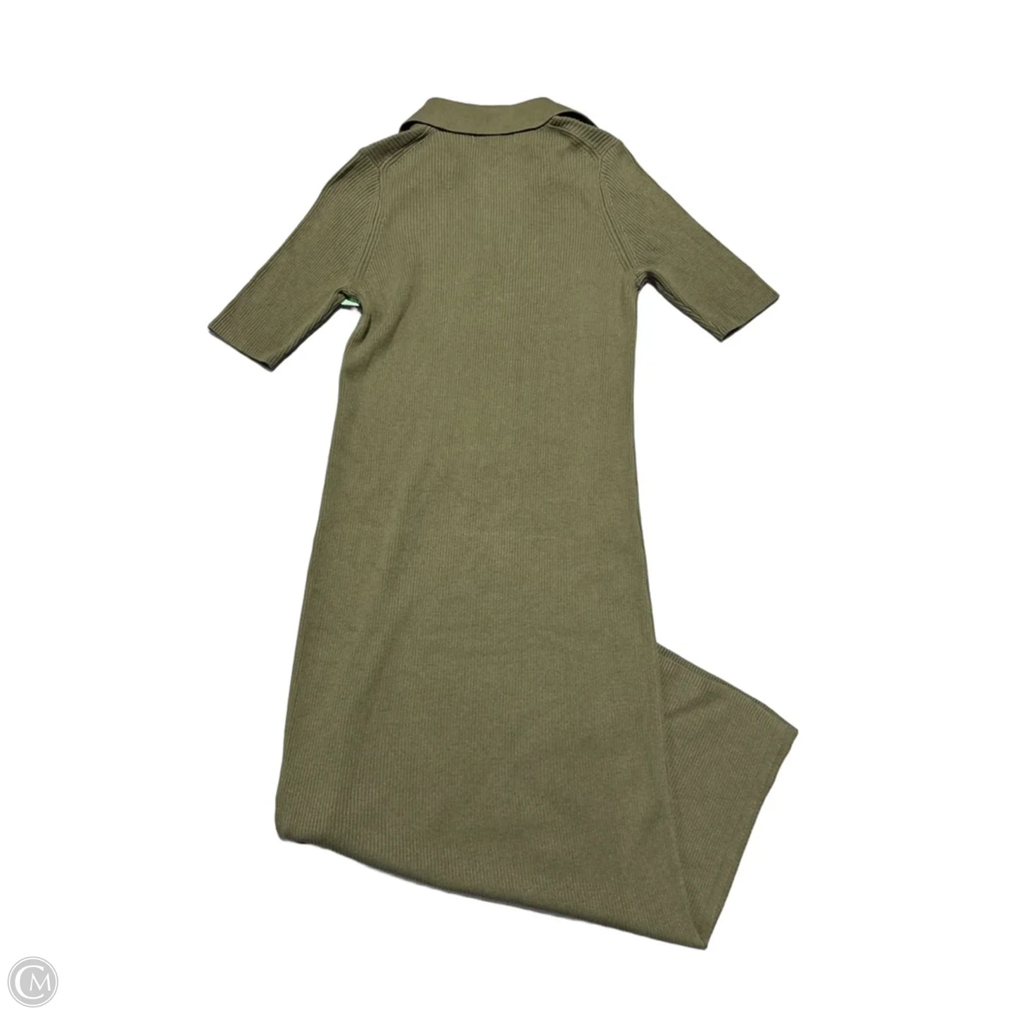 Dress Casual Maxi By Banana Republic In Green, Size: M