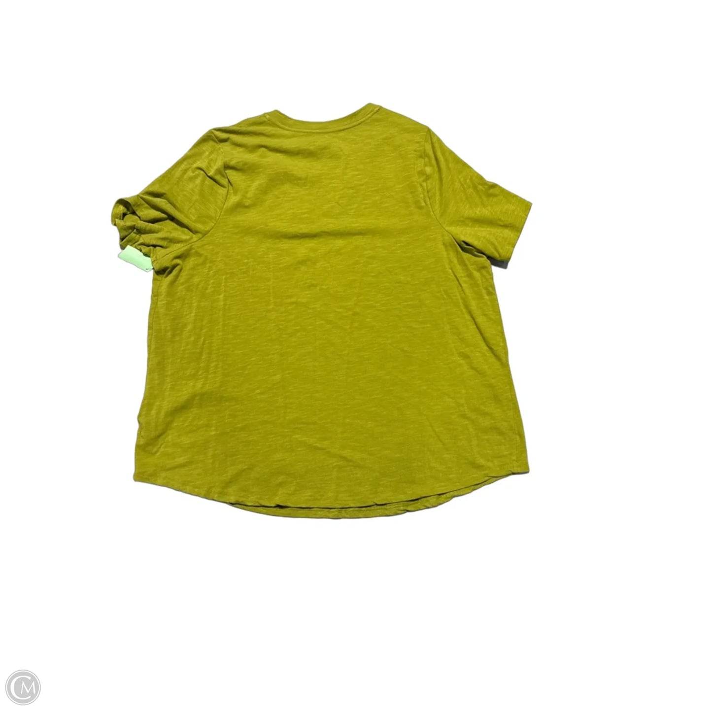 Top Short Sleeve By Terra & Sky In Green, Size: 1x