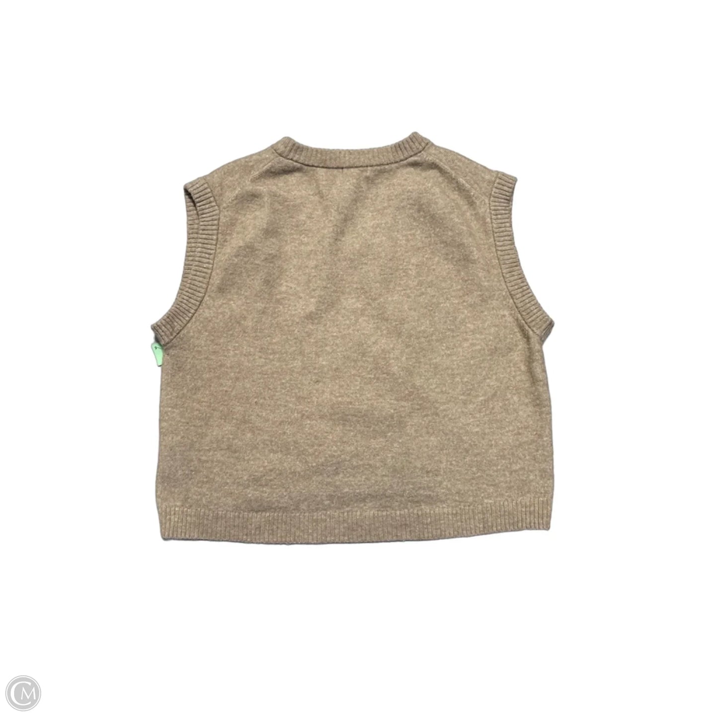Vest Sweater By H&m In Brown, Size: M