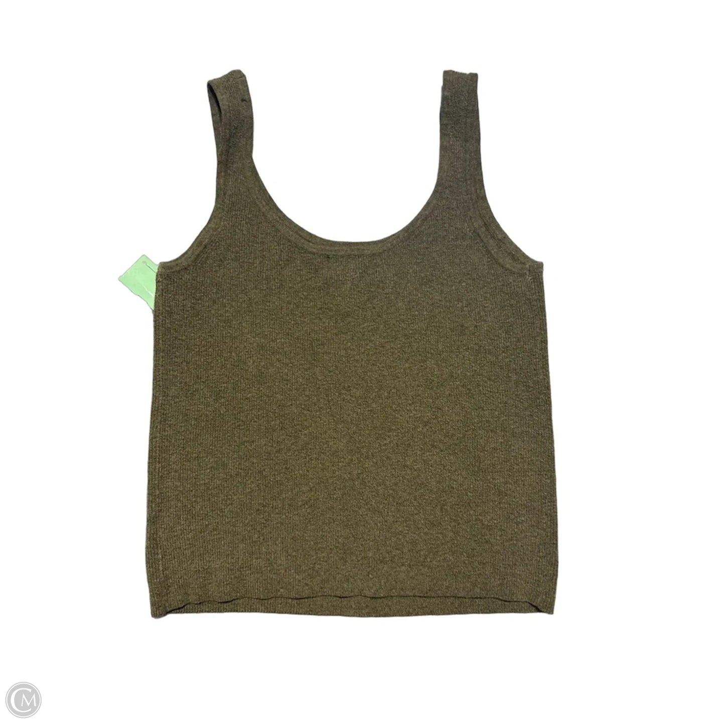 Tank Top By A New Day In Green, Size: M