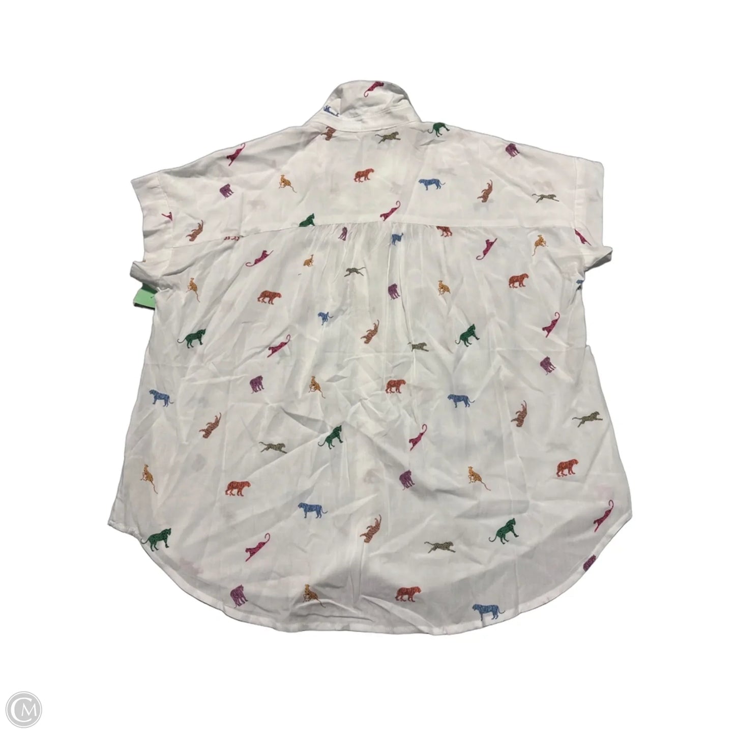 Top Short Sleeve By Jane And Delancey In White, Size: S