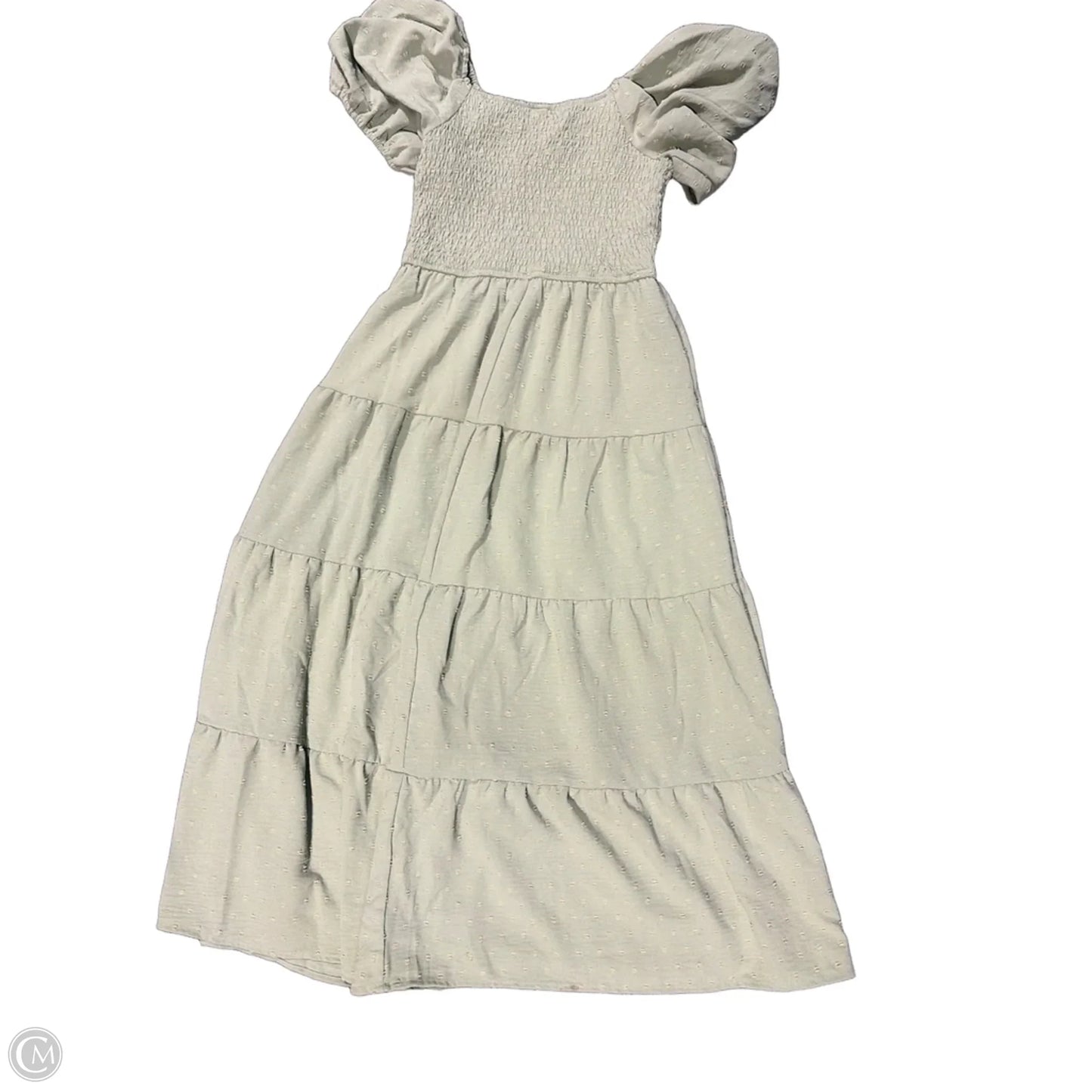 Dress Casual Maxi By Cme In Green, Size: S