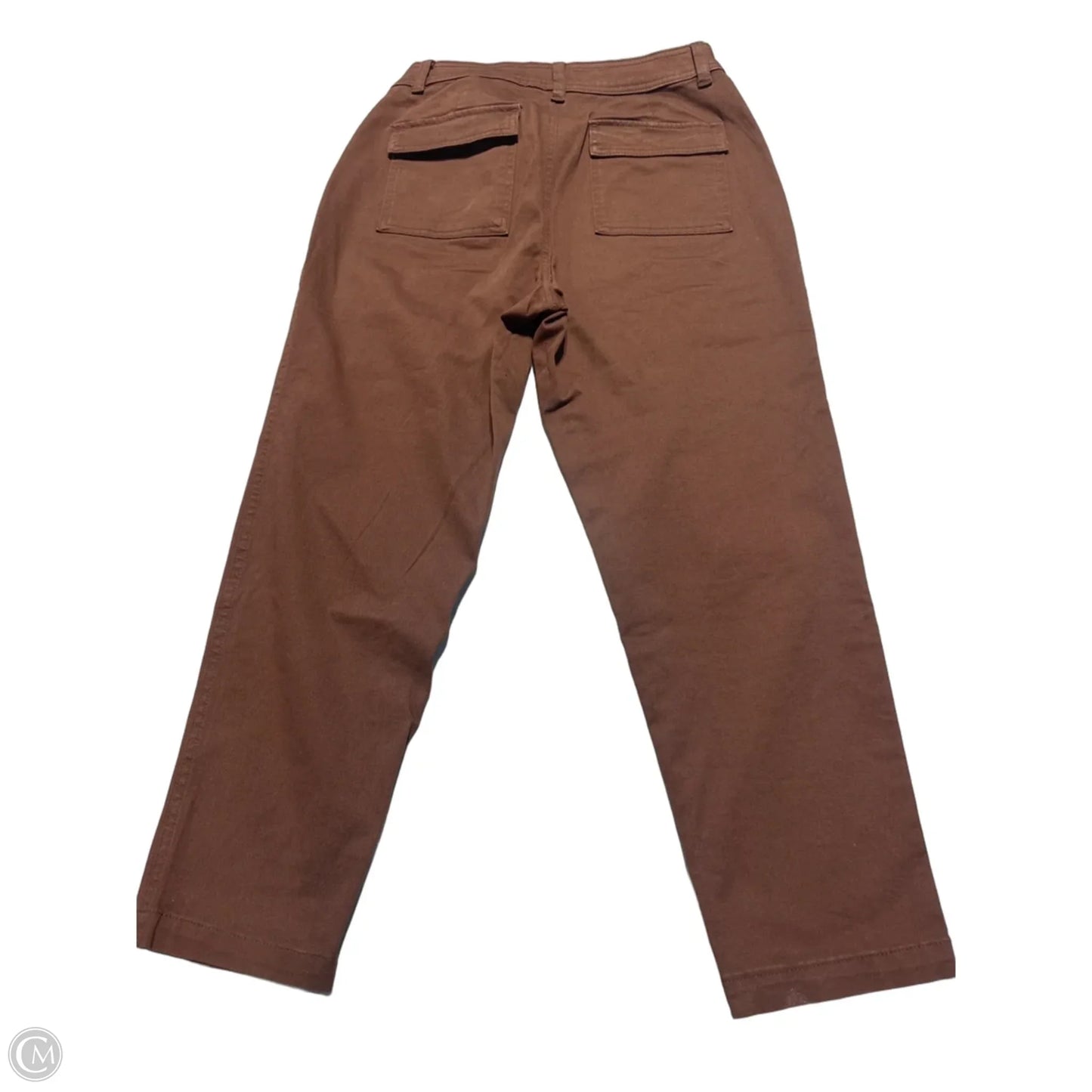 Jeans Straight By A New Day In Brown, Size: 10