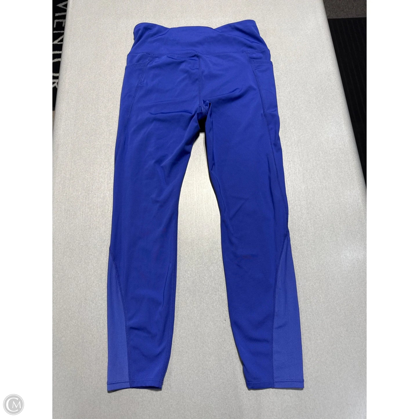 Athletic Leggings By Avia In Blue, Size: M