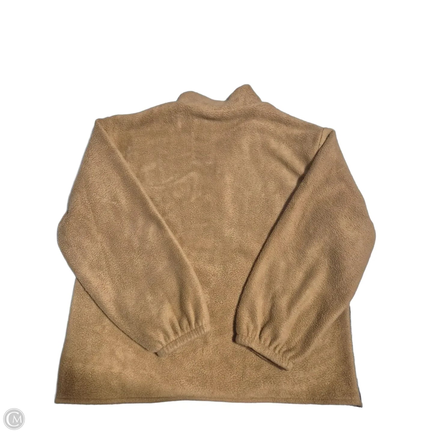 Sweatshirt Collar By J. Crew In Black & Brown, Size: M