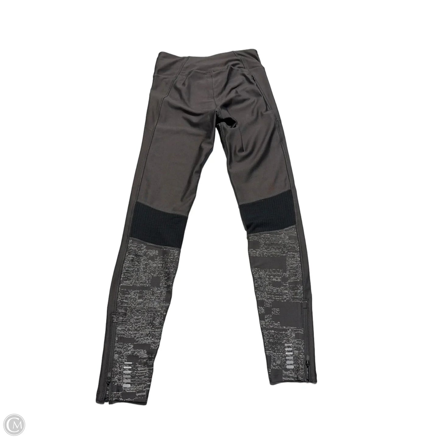 Athletic Leggings By Under Armour In Grey, Size: S