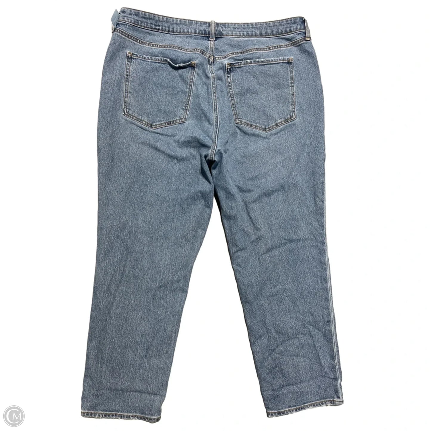 Jeans Straight By Old Navy In Blue, Size: 18