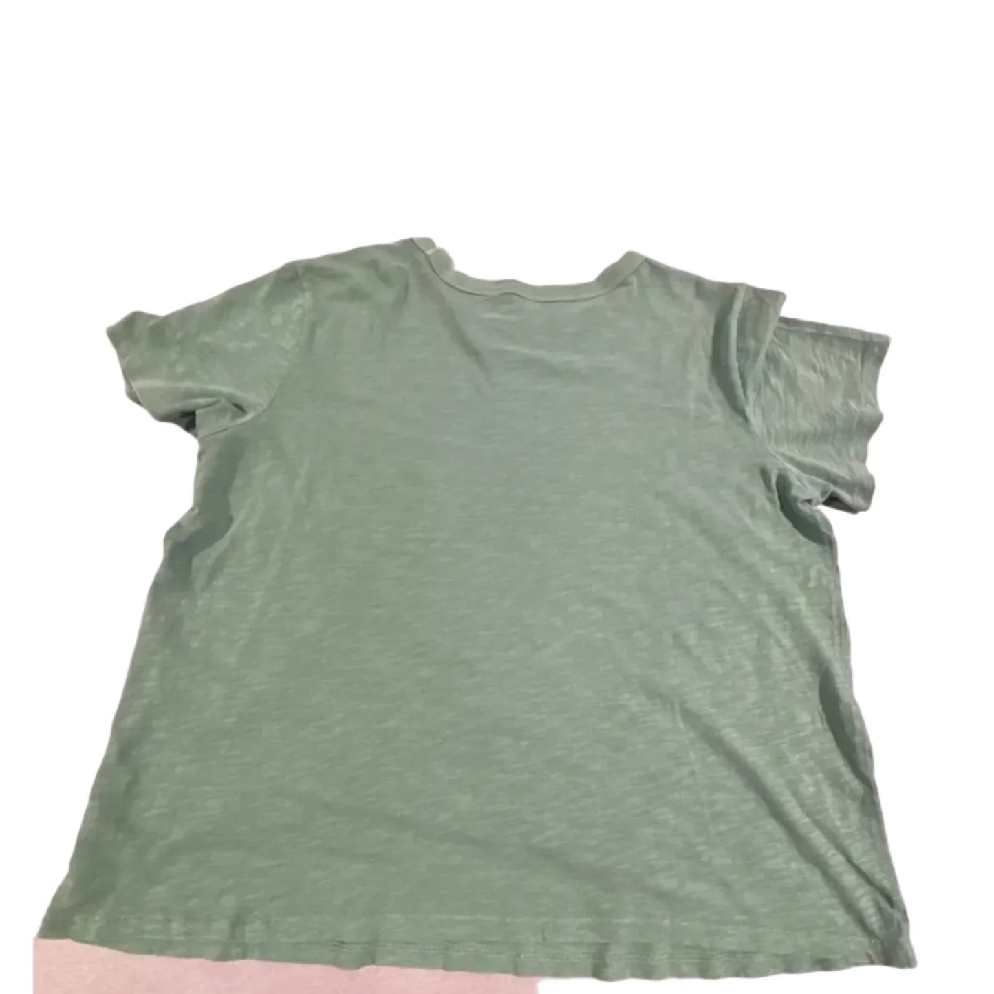 Top Short Sleeve By Old Navy In Green, Size: Xl