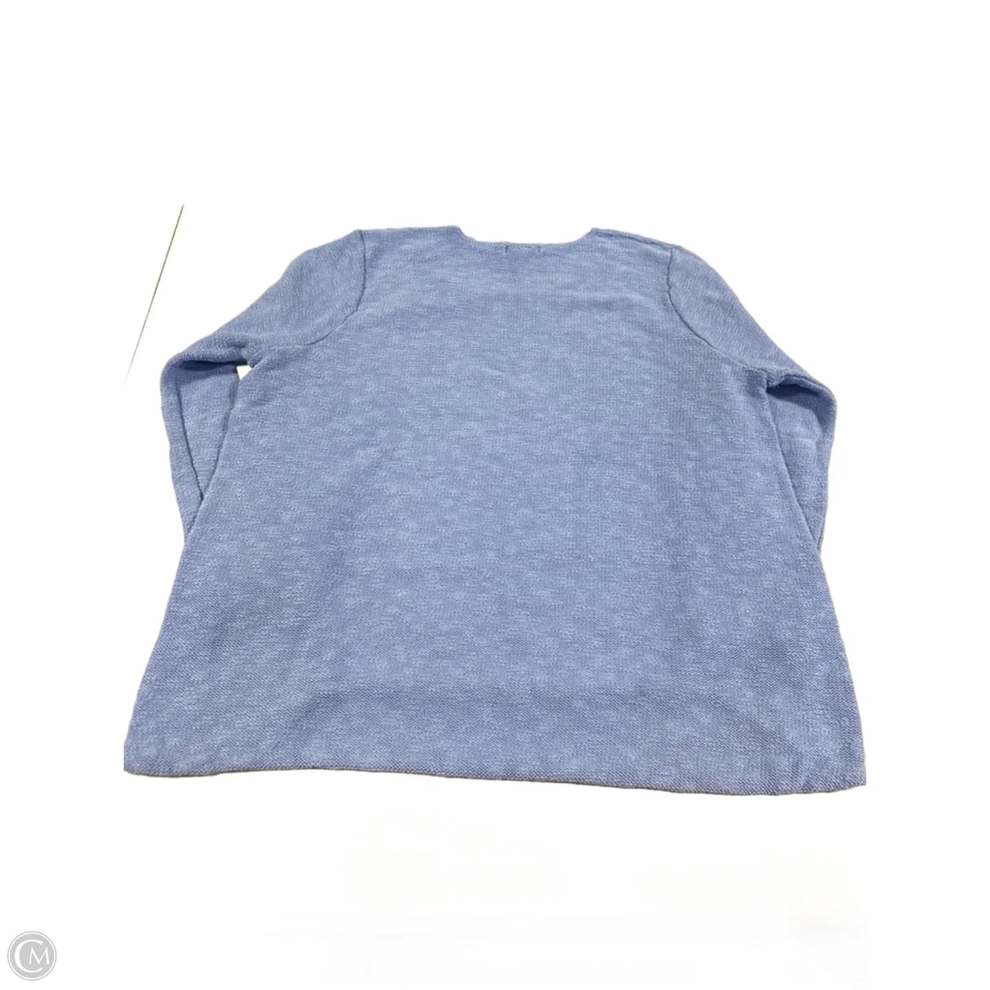Top Long Sleeve By Cmb In Blue, Size: S
