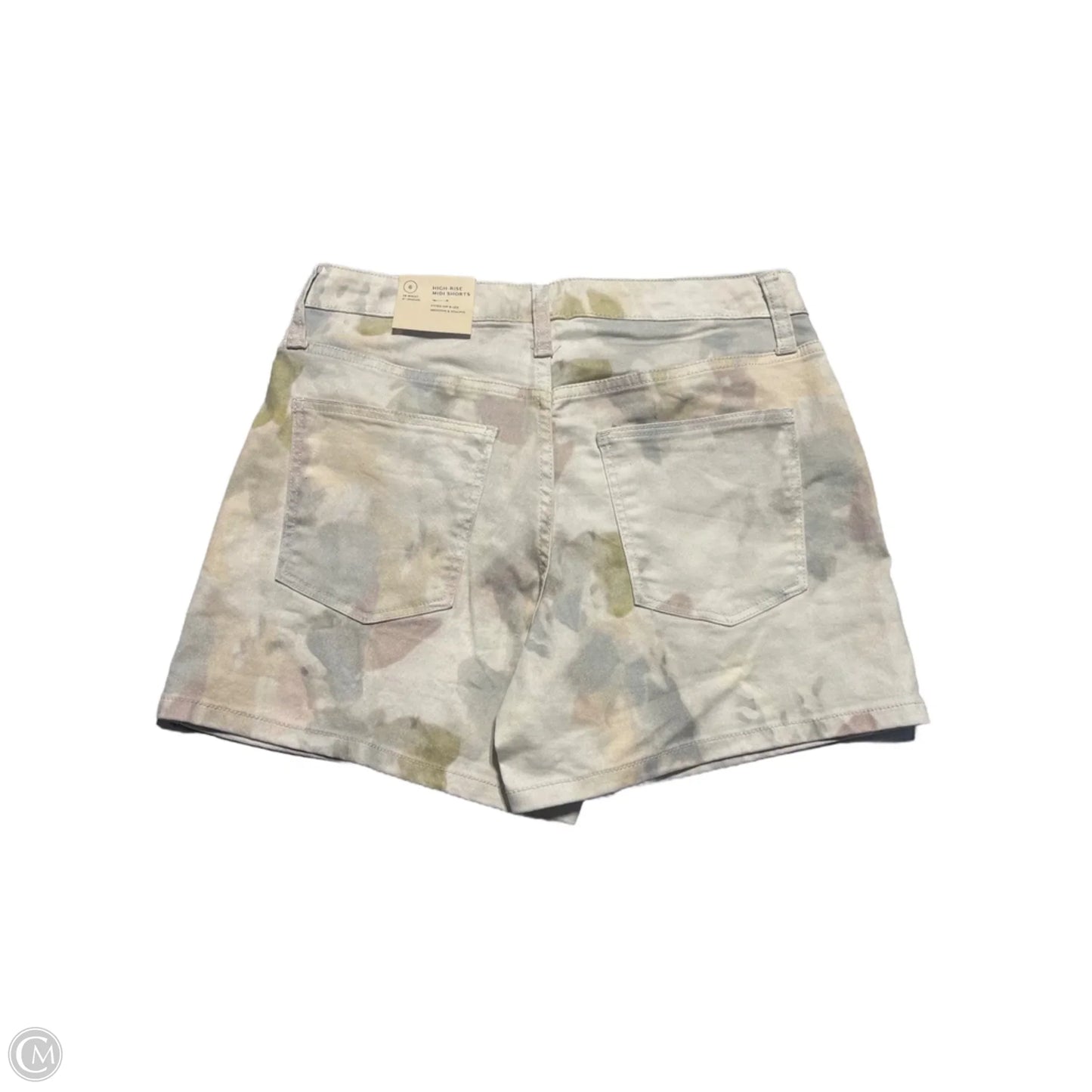 Shorts By Universal Thread In Tie Dye Print, Size: 6