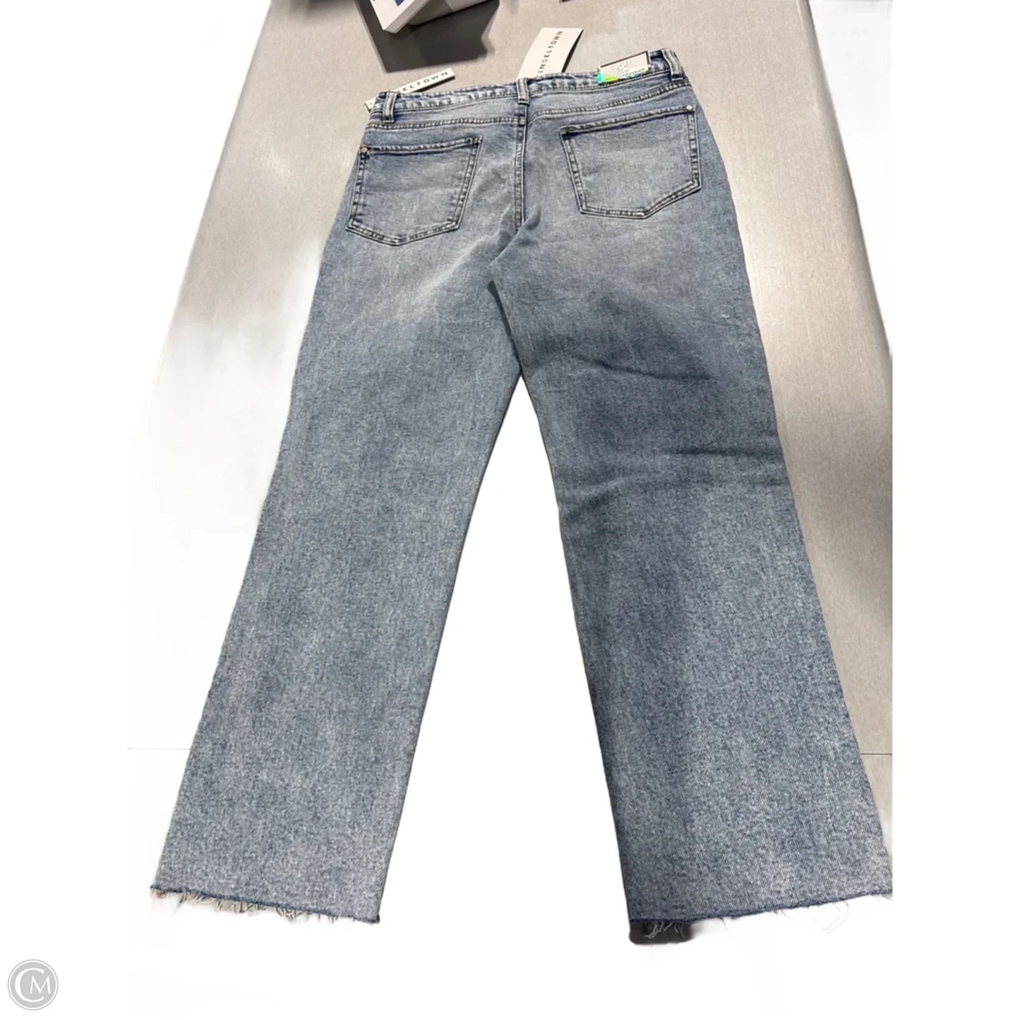 Jeans Straight By Tinseltown In Blue Denim, Size: 10