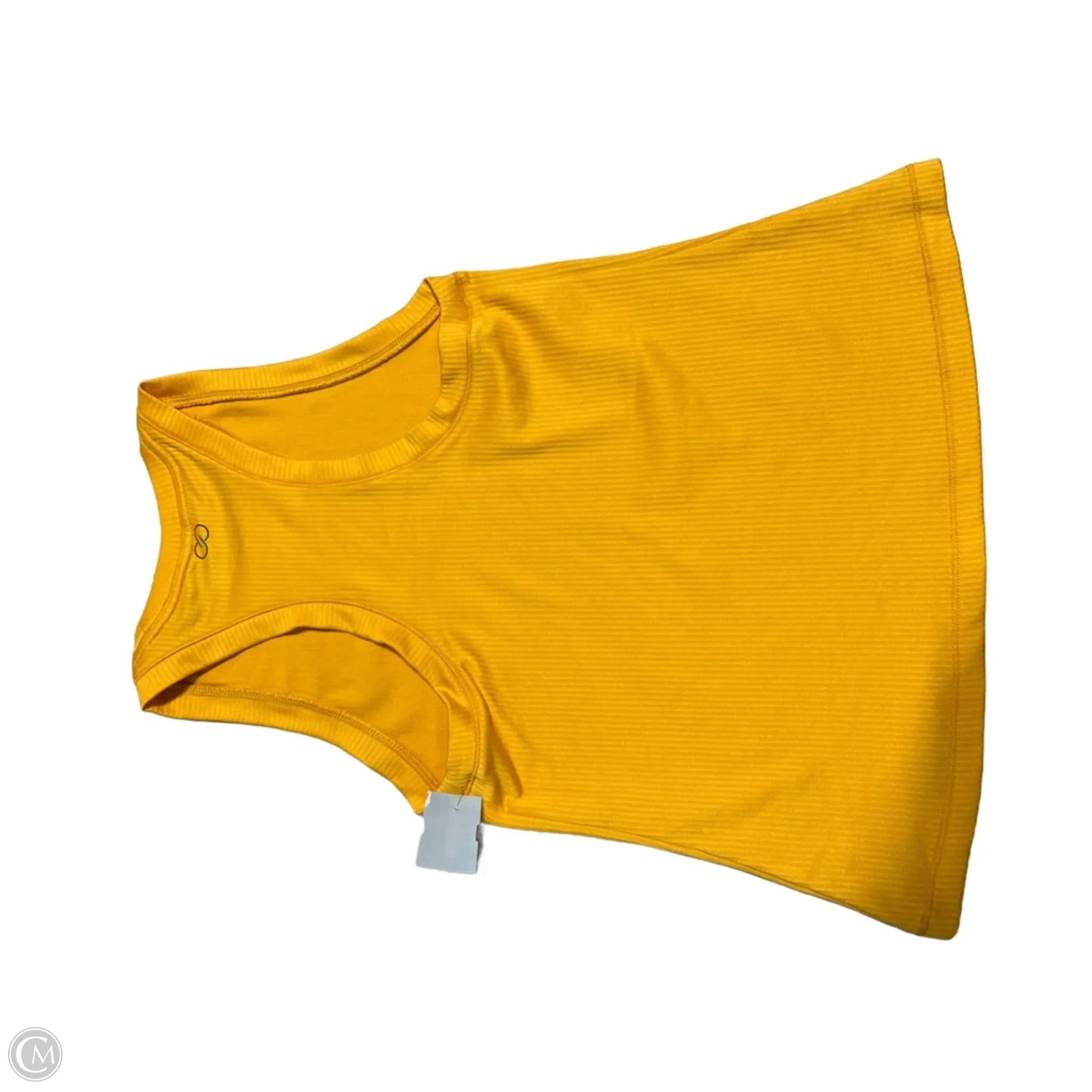 Athletic Tank Top By Calia In Yellow, Size: S