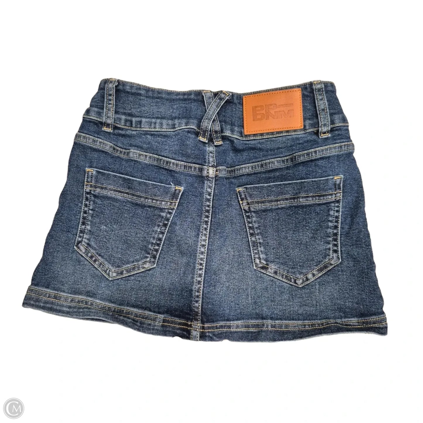 Skirt Mini & Short By Princess Polly In Blue Denim, Size: 4