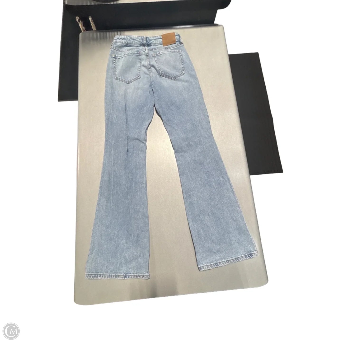 Jeans Boot Cut By Aeropostale In Blue Denim, Size: 0