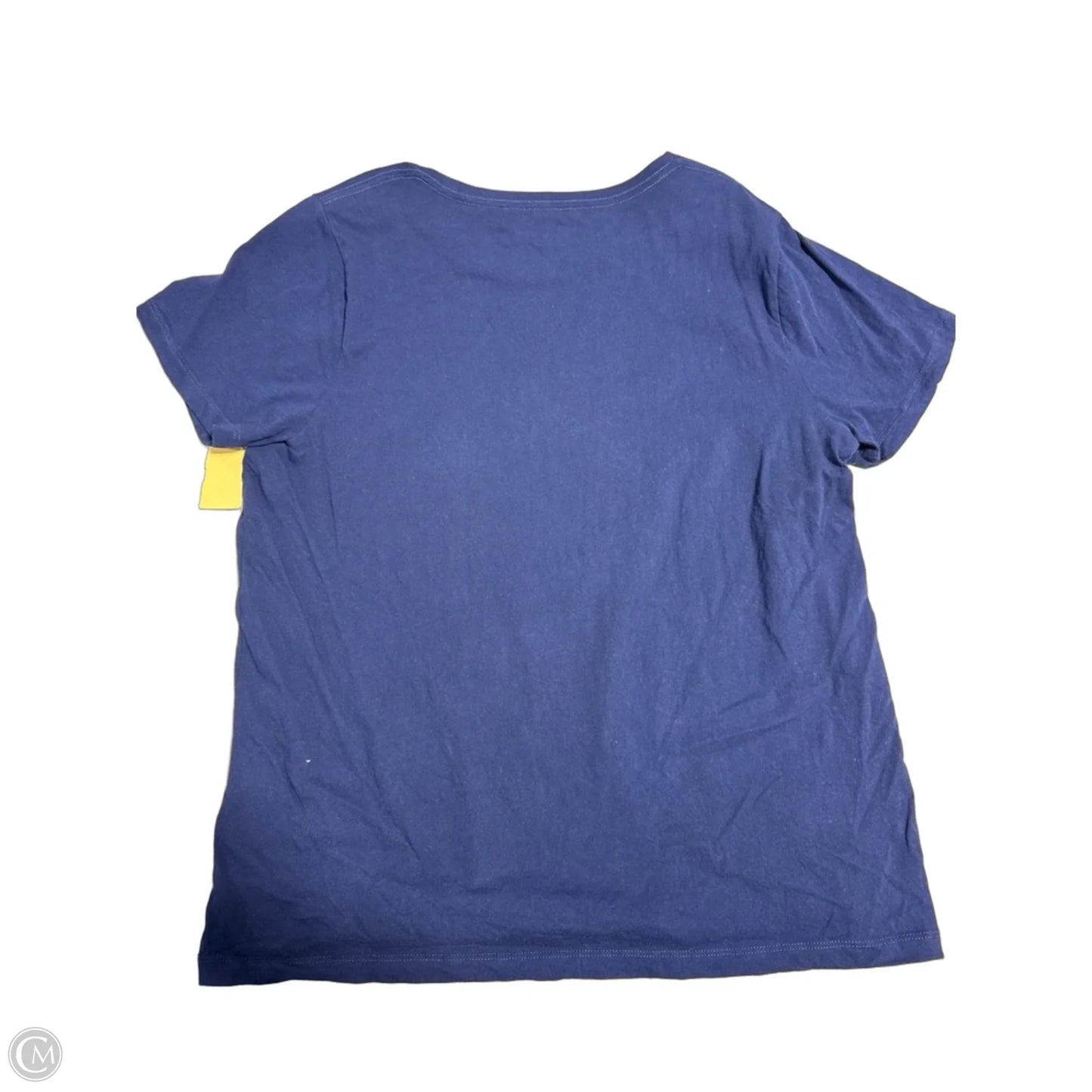 Top Short Sleeve By J. Crew In Navy, Size: Xl