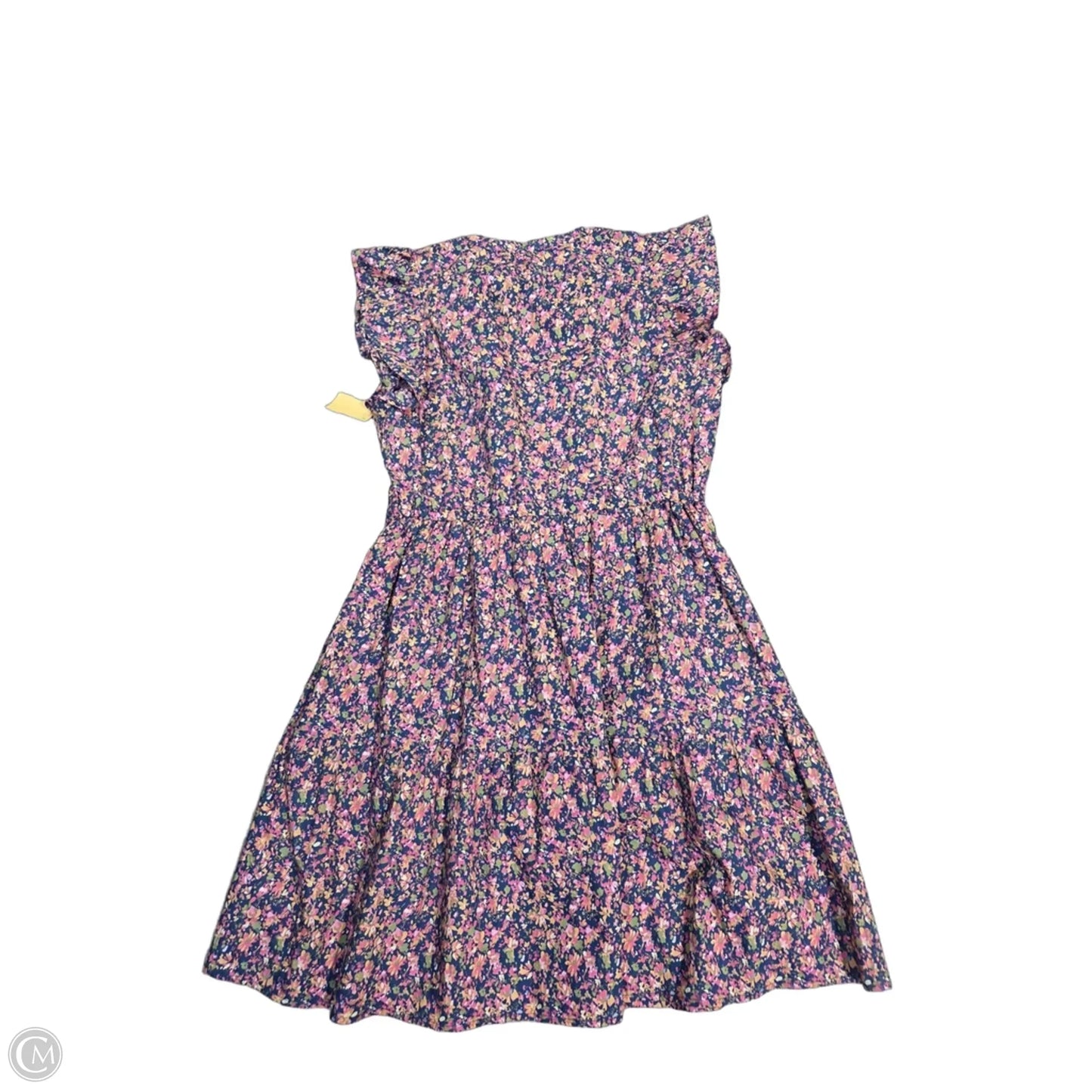 Dress Casual Short By Time And Tru In Floral Print, Size: S