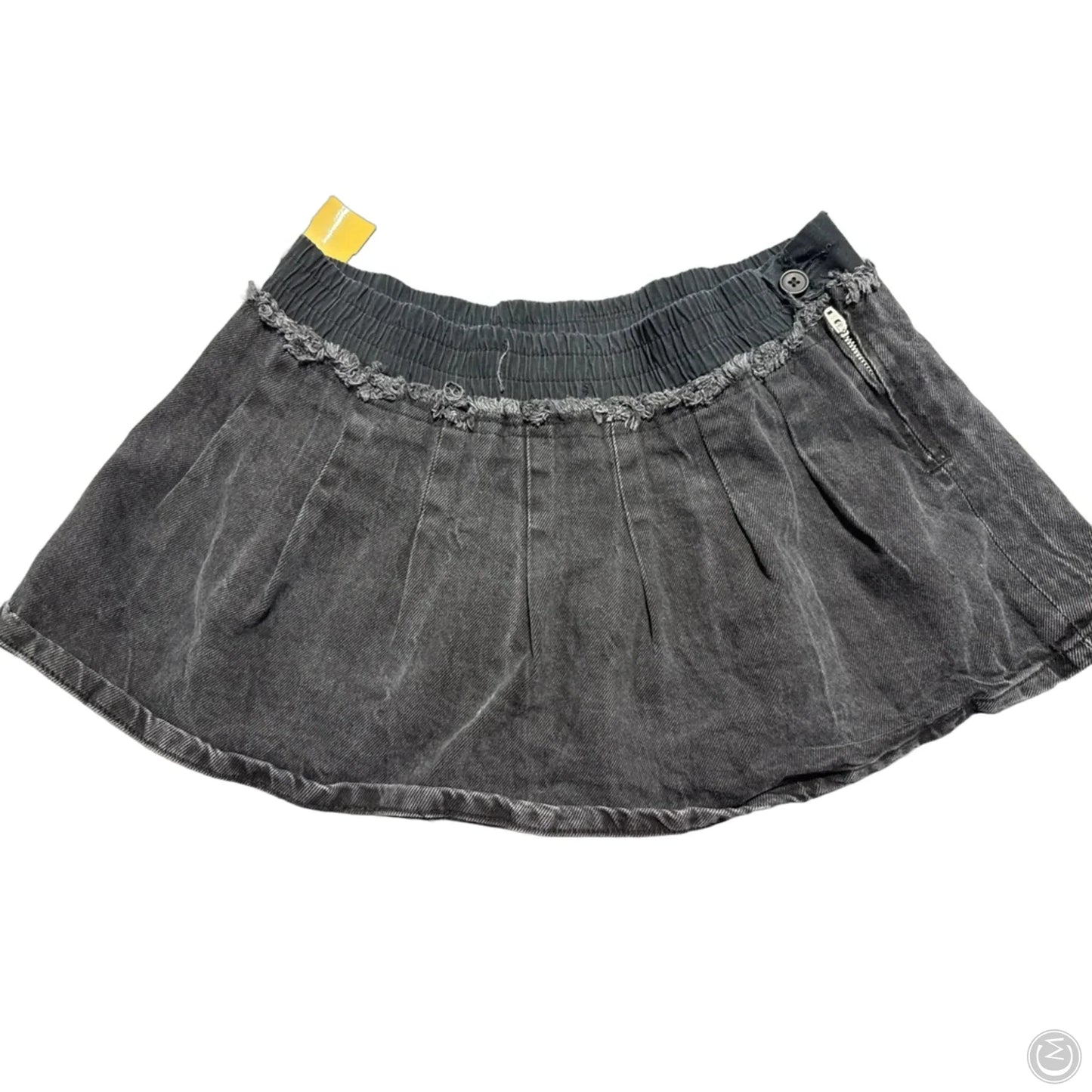 Skirt Mini & Short By Bdg In Black Denim, Size: M