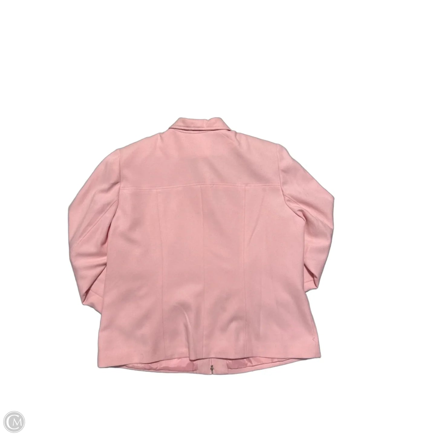 Blazer By Sag Harbor In Pink, Size: 1x