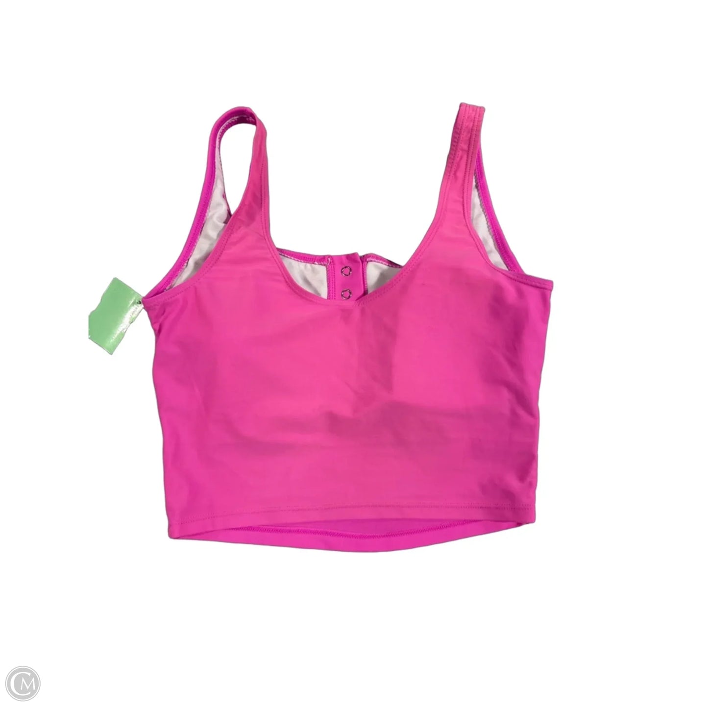 Swimsuit Top By Cme In Pink, Size: S