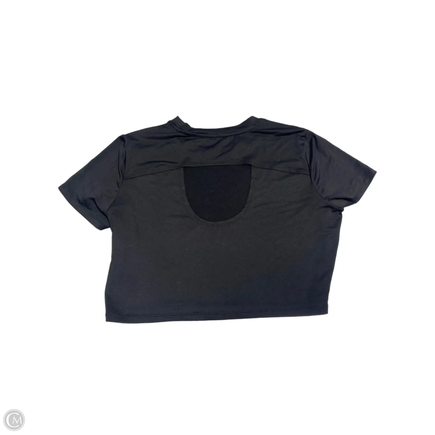 Top Short Sleeve By Kyodan In Black, Size: Xl