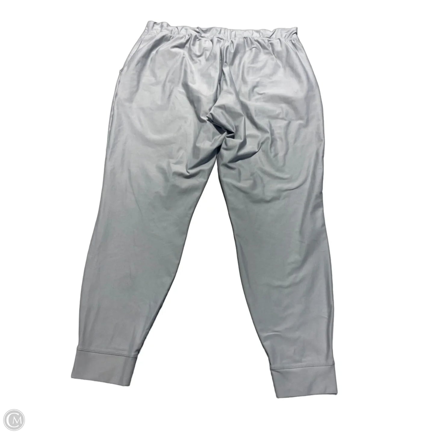 Athletic Pants By Under Armour In Grey, Size: L