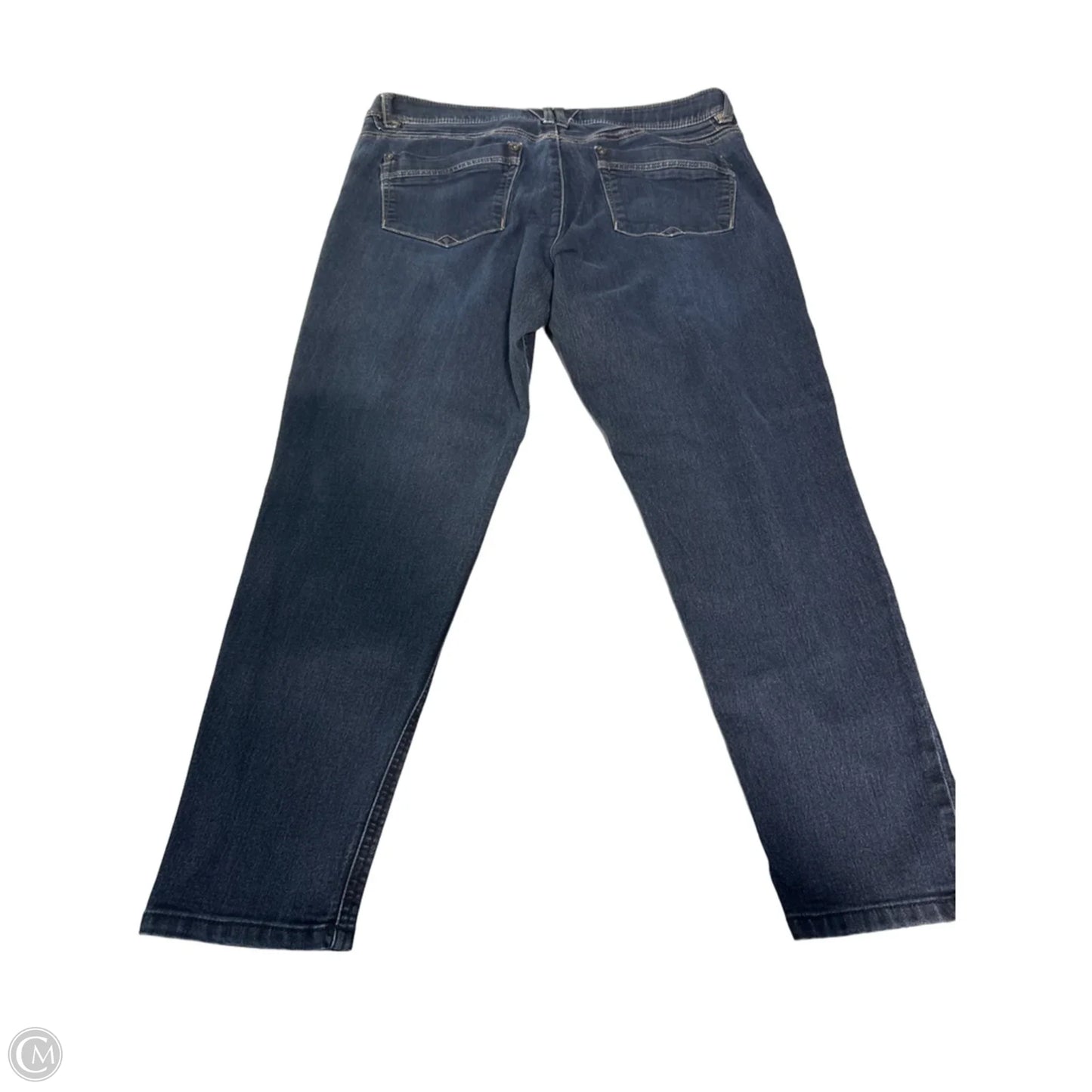 Jeans Skinny By Democracy In Blue Denim, Size: 14