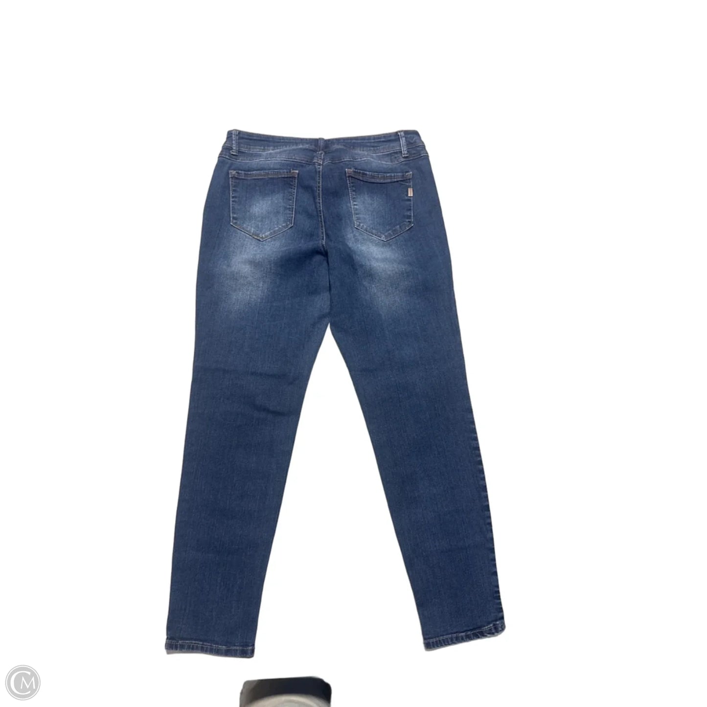Jeans Skinny By 1822 Denim In Blue Denim, Size: 14