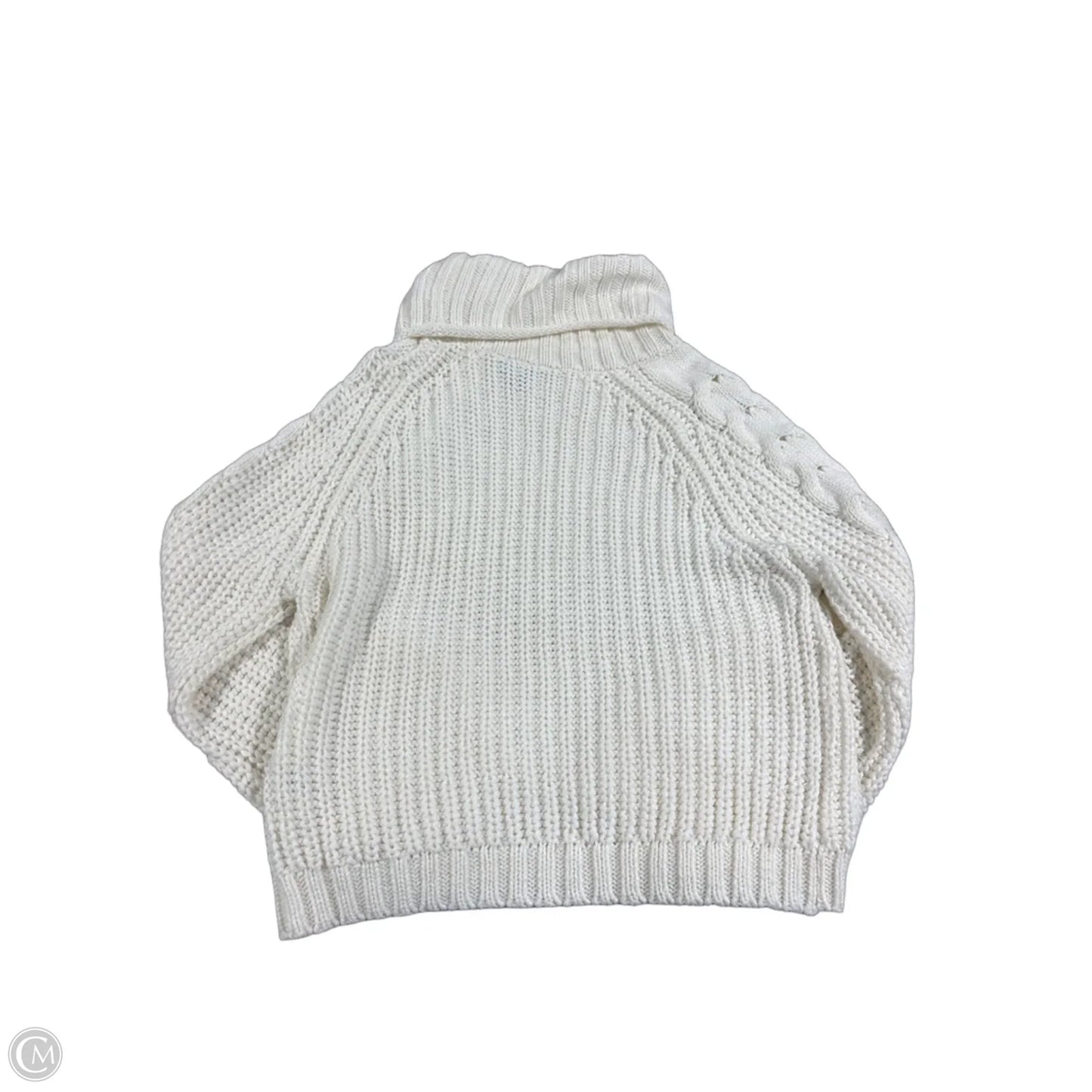 Sweater By Derek Heart In White, Size: L