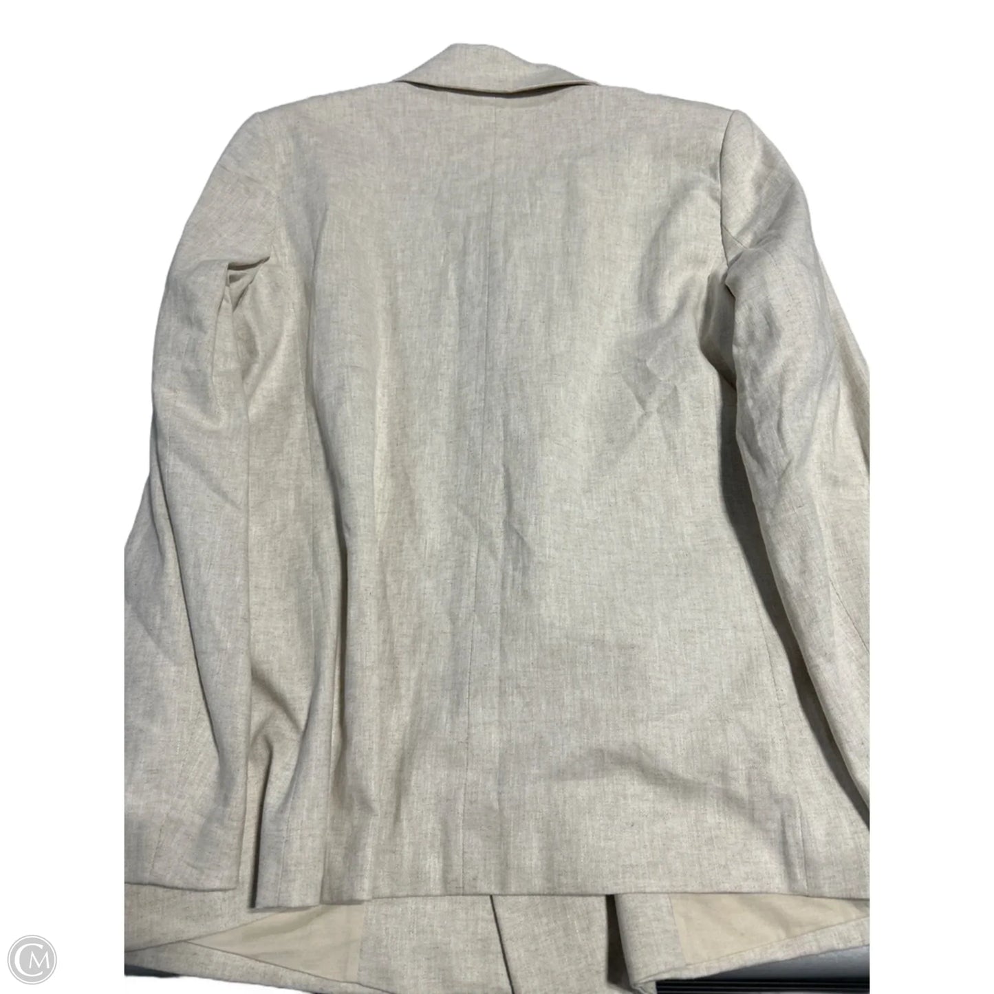 Jacket Other By Banana Republic In Cream, Size: L
