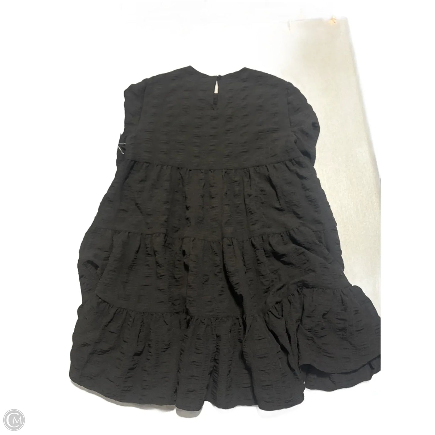 Dress Casual Midi By Zara In Black, Size: S