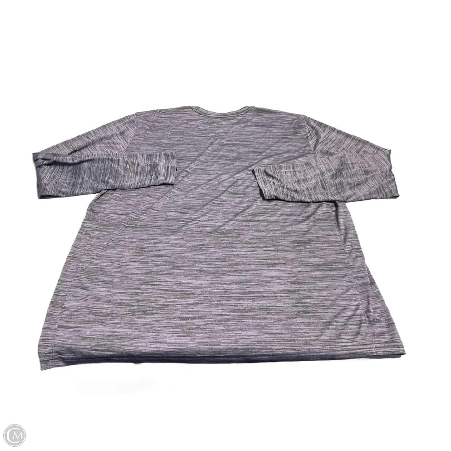 Top Long Sleeve By Nike In Grey, Size: Xl