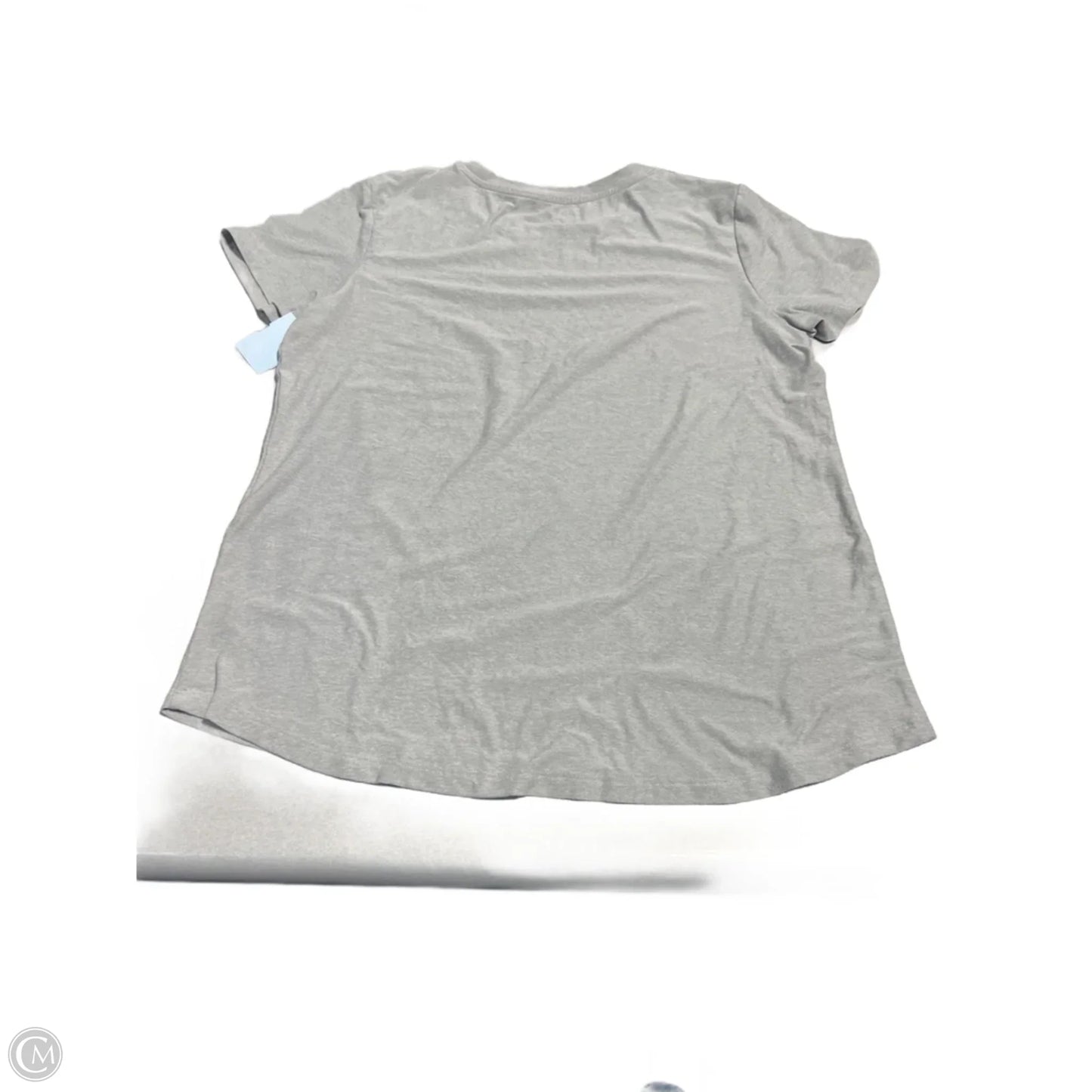 Top Short Sleeve By Jockey In Grey, Size: M