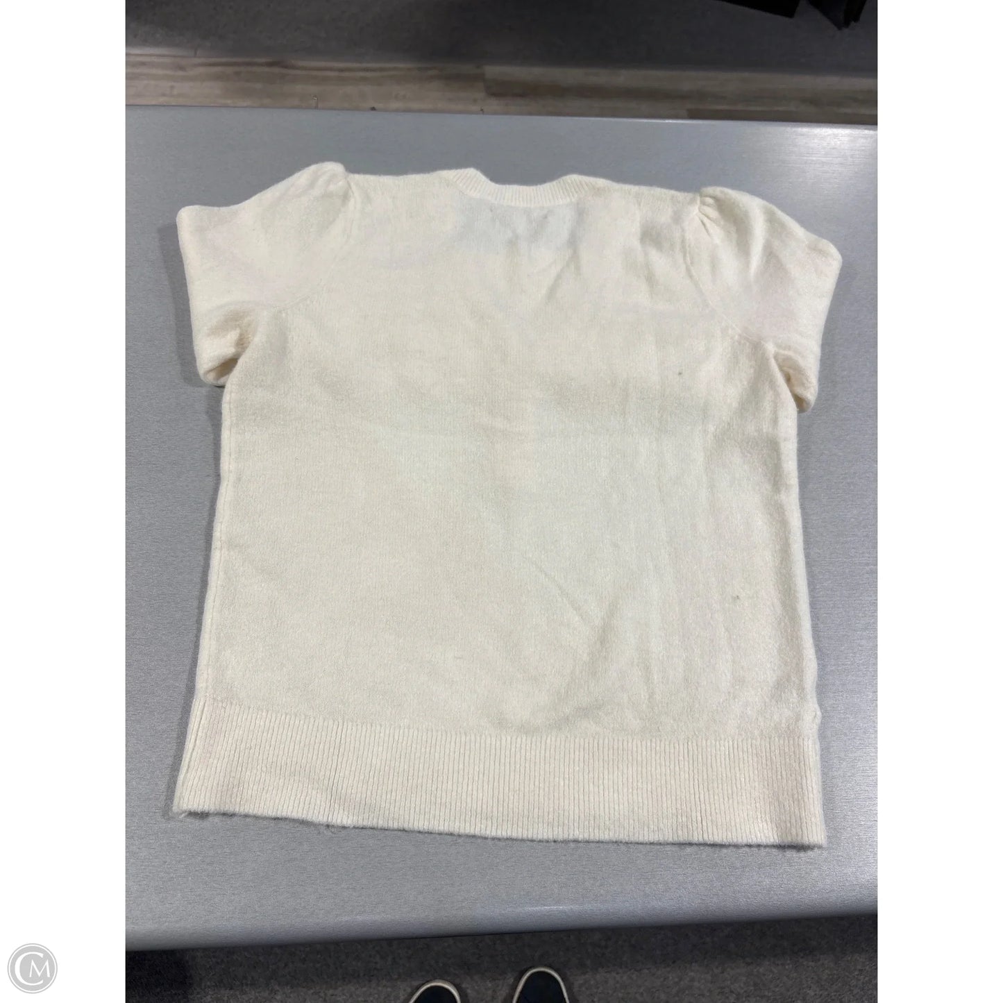 Sweater By Loft In White, Size: M