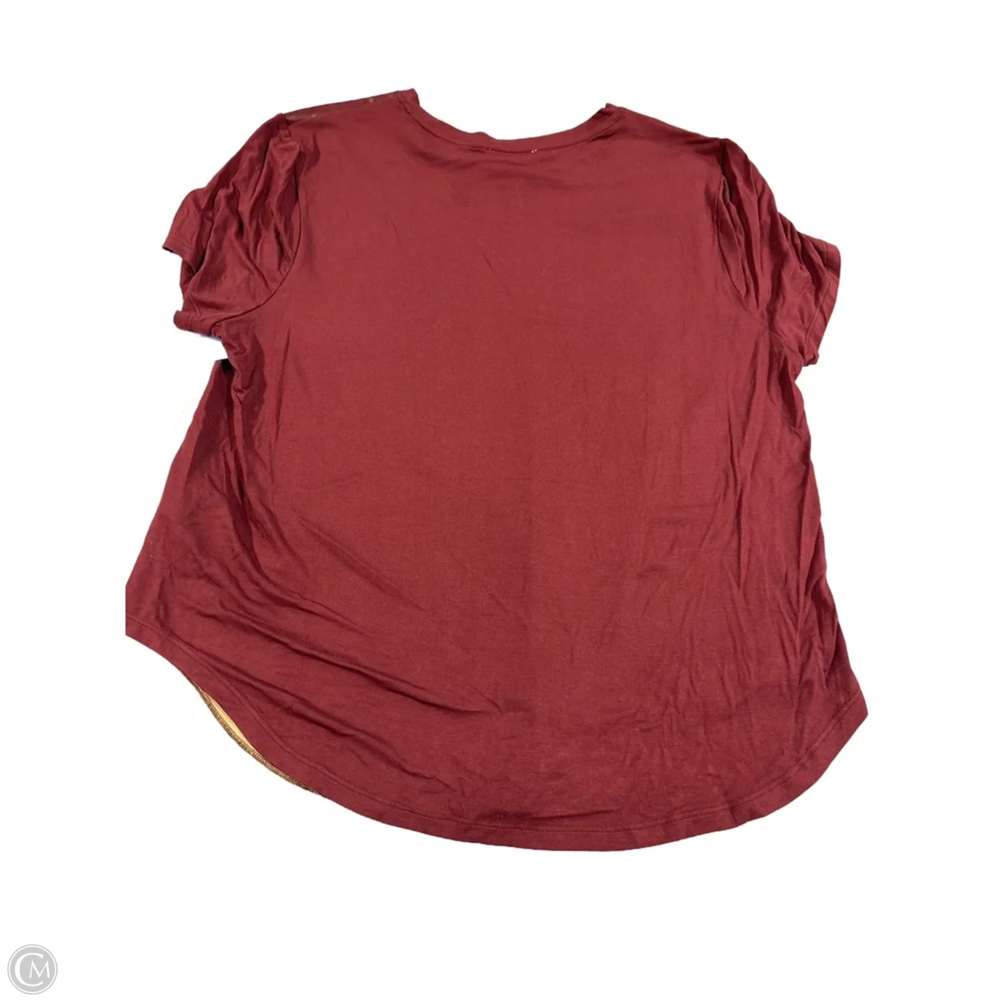 Top Short Sleeve By Another Love In Red, Size: L