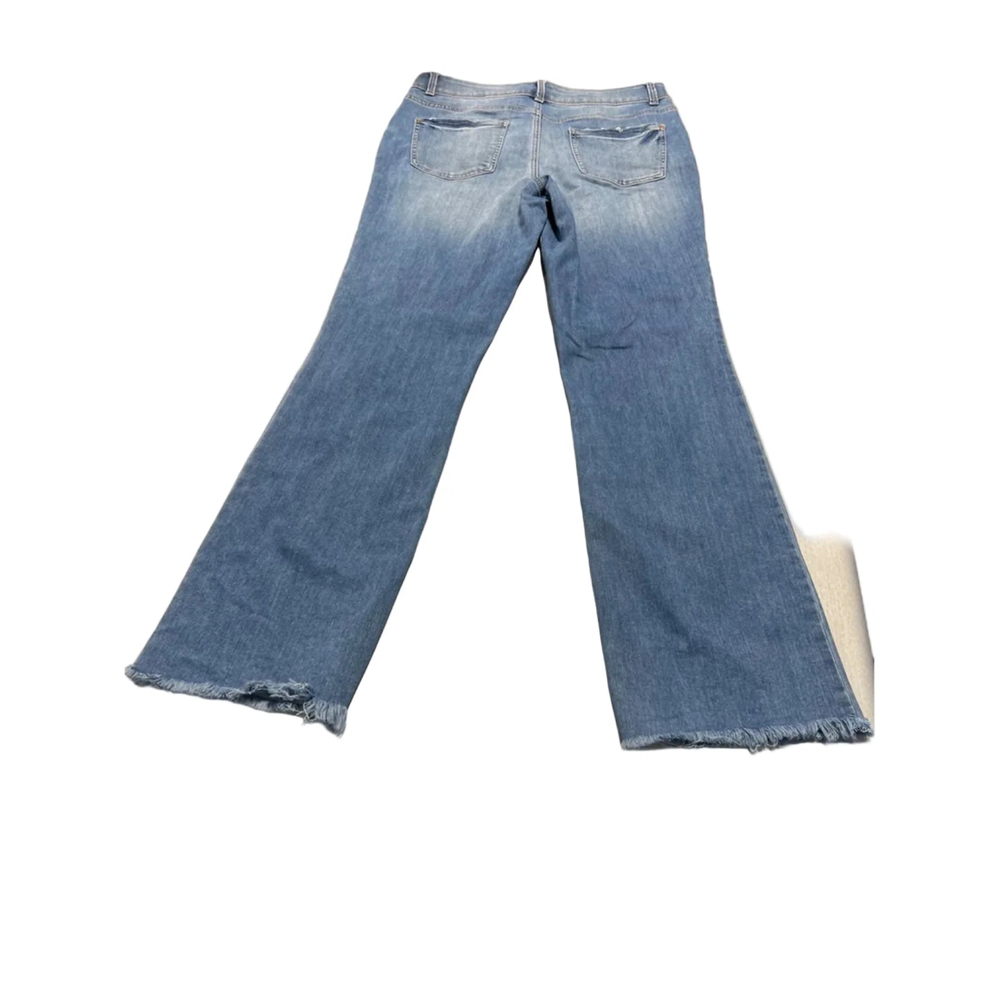 Jeans Straight By Cmb In Blue Denim, Size: 14