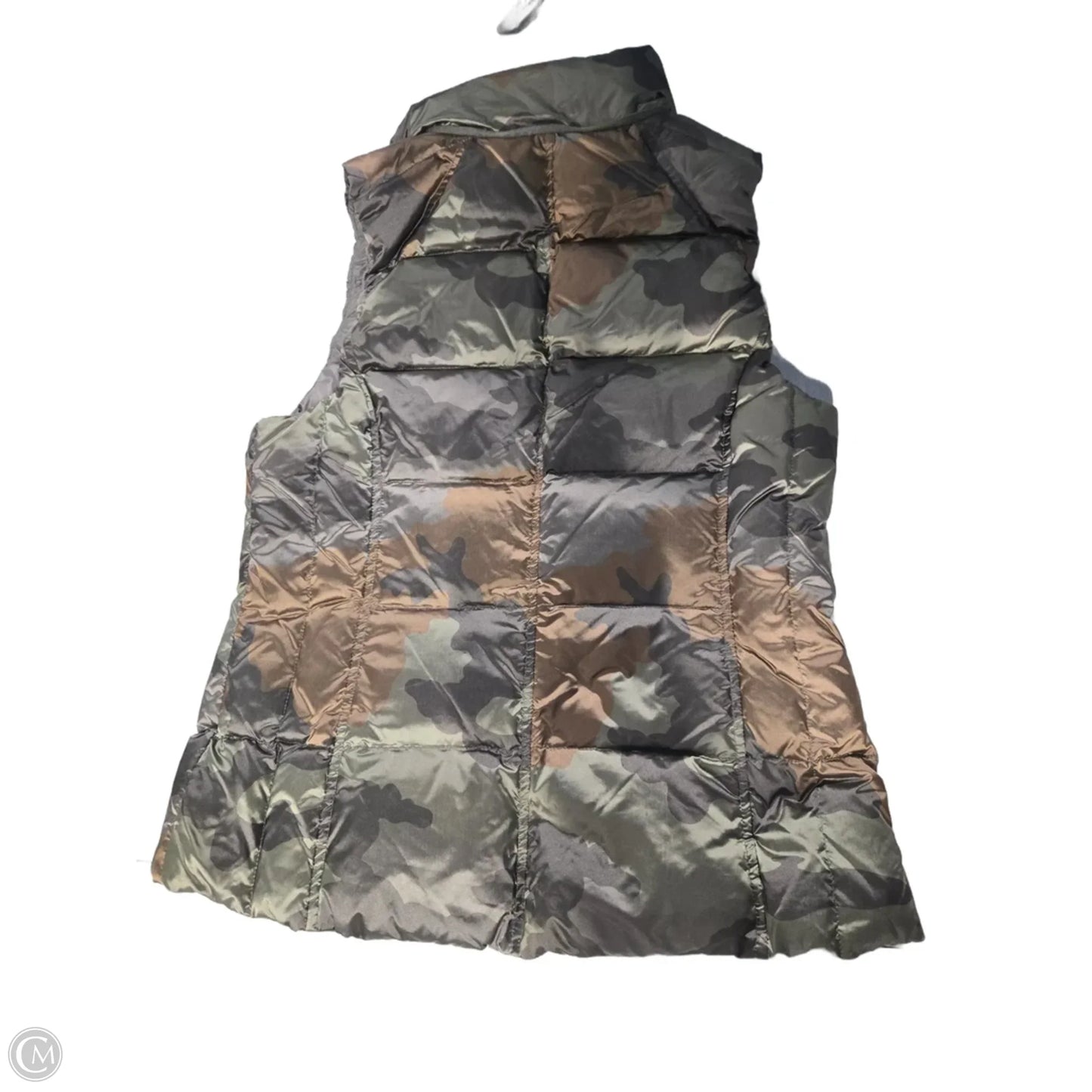 Vest Puffer & Quilted By Evereve In Camouflage Print, Size: S