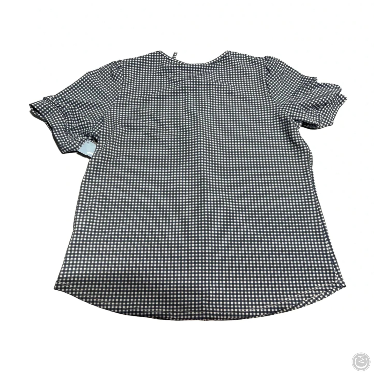 Top Short Sleeve By Adrianna Papell In Blue, Size: M