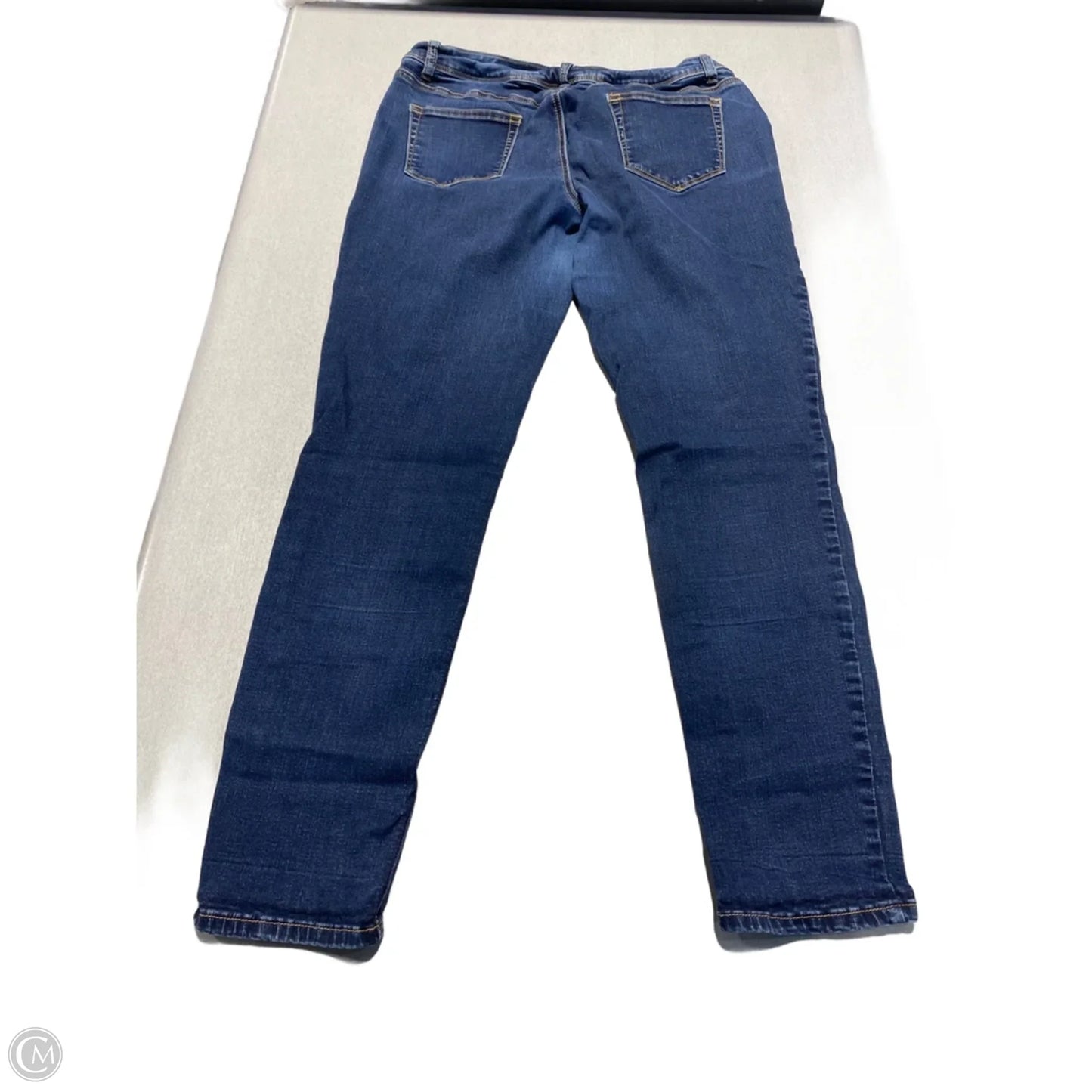 Jeans Skinny By Maurices In Blue Denim, Size: 14