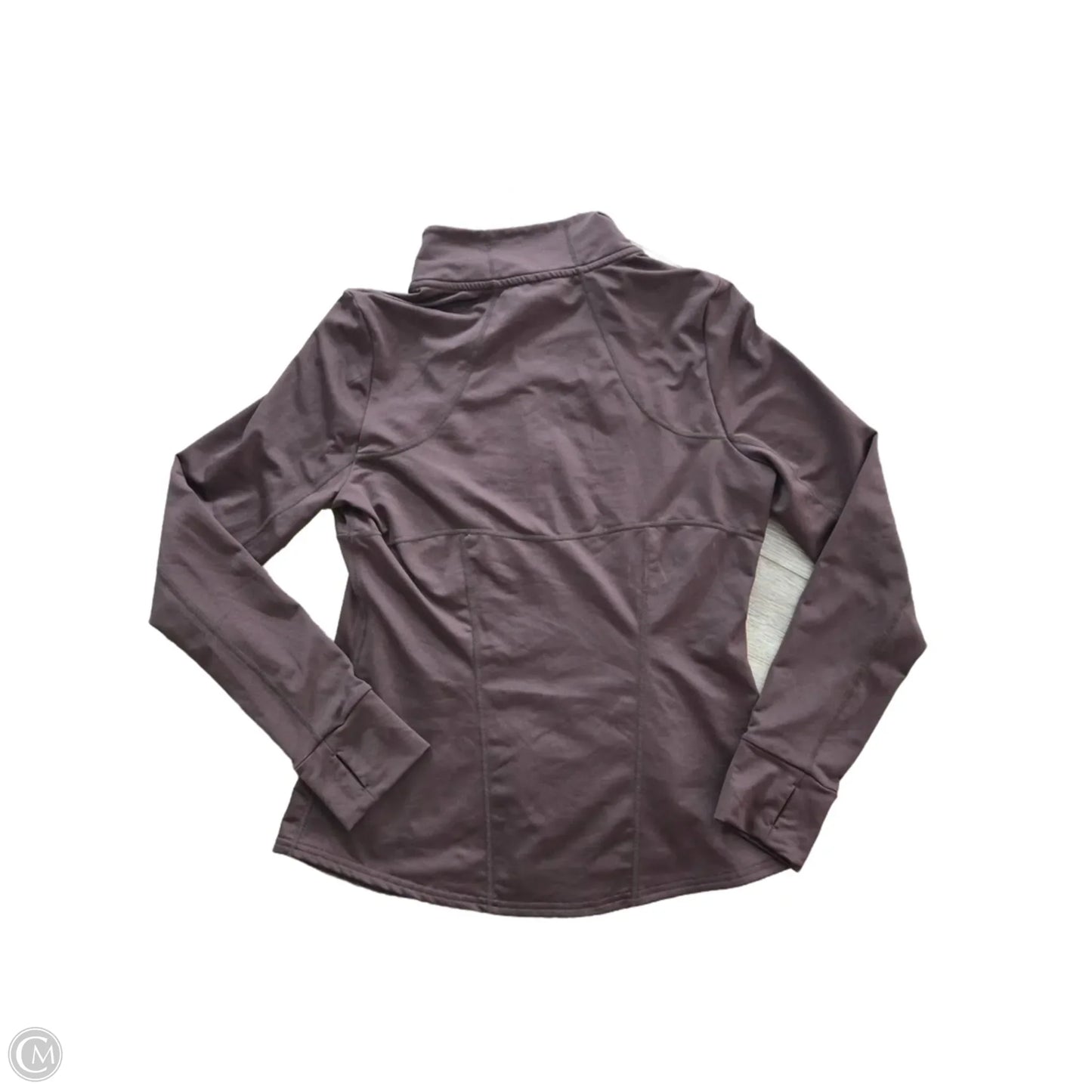 Athletic Jacket By Fabletics In Brown, Size: Xl
