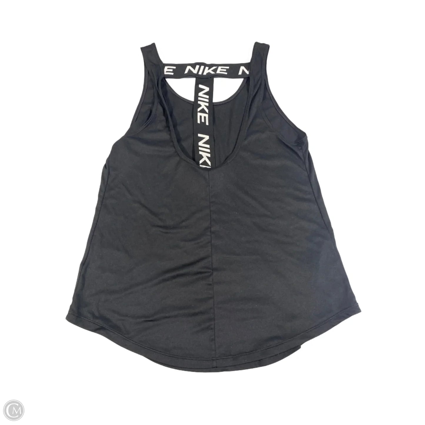 Athletic Tank Top By Nike In Black, Size: S