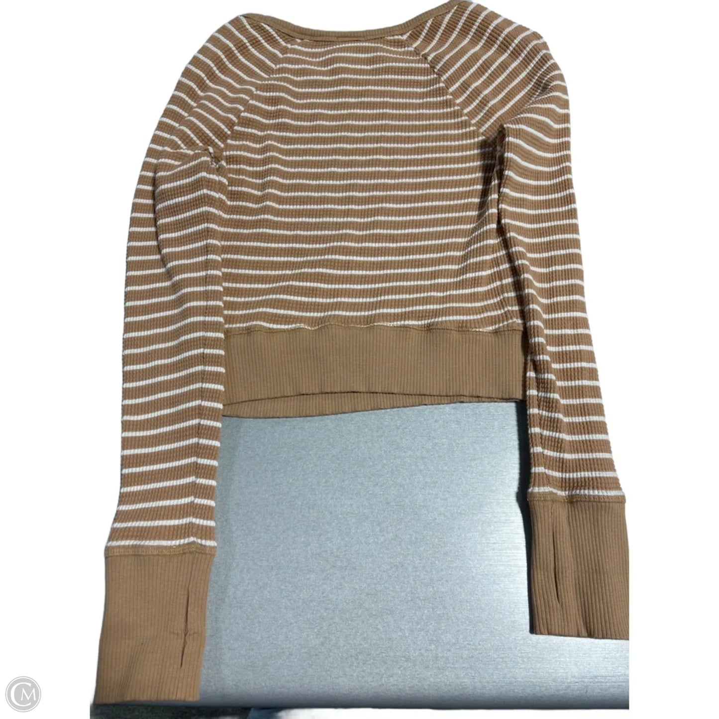 Top Long Sleeve By Offline By Aerie In Orange, Size: M