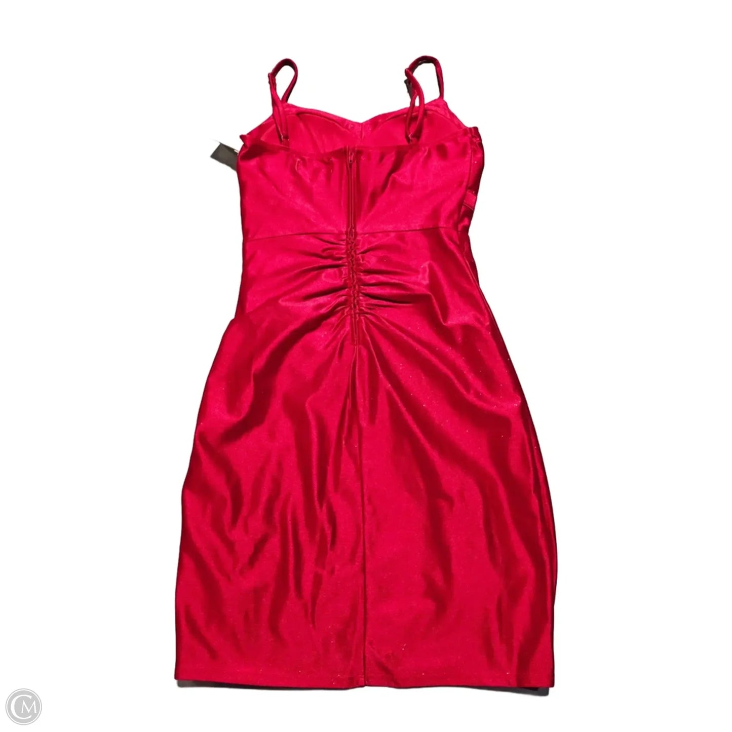 Dress Casual Short By Cmb In Red, Size: Xs