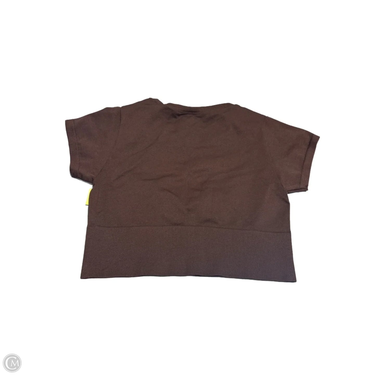 Athletic Top Short Sleeve By Offline By Aerie In Brown, Size: M