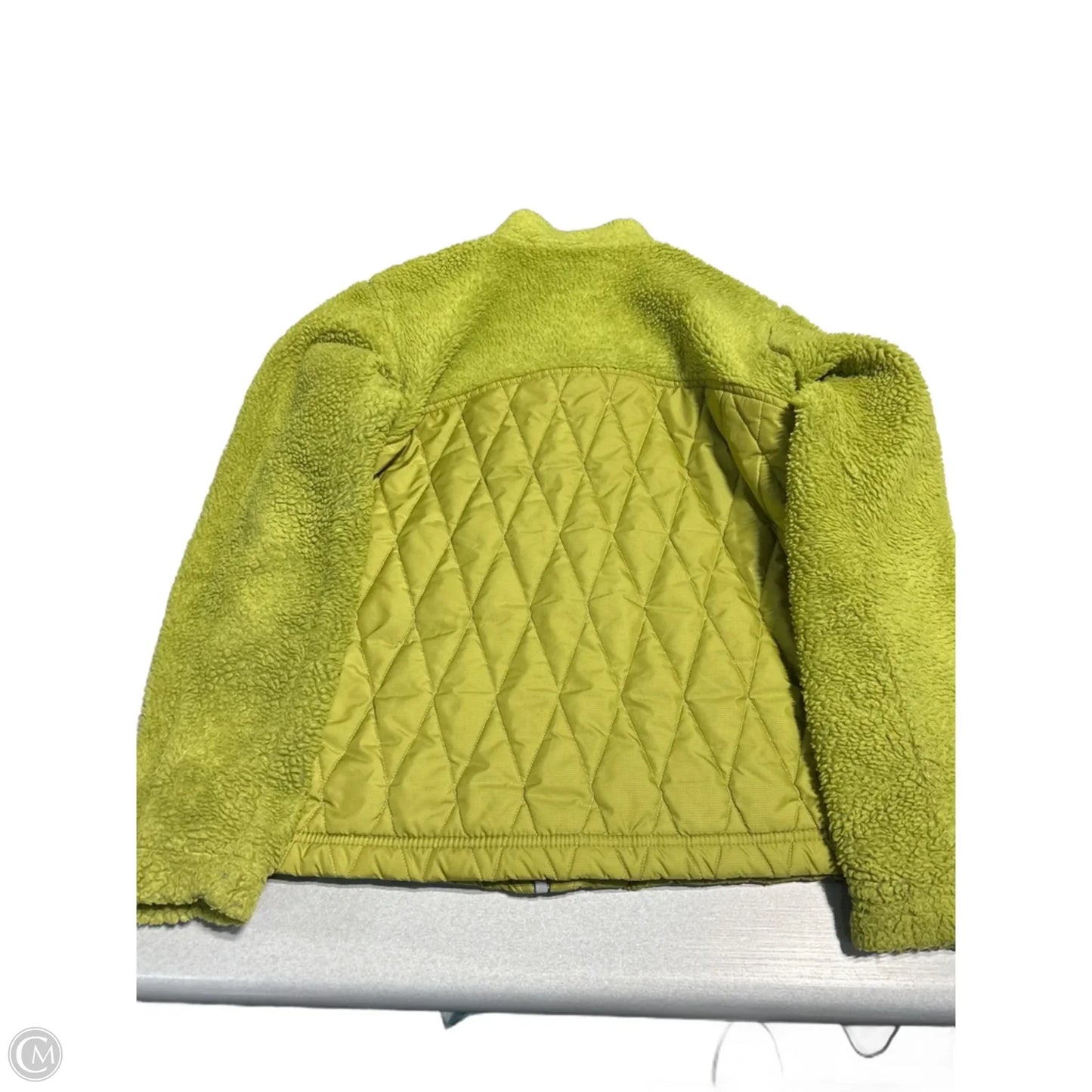 Jacket Fleece By Patagonia In Green, Size: M
